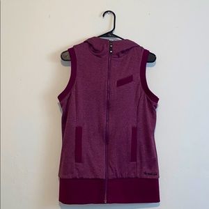 Cute Fuchsia Hooded Vest